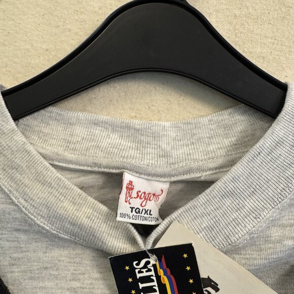 Vintage 1994 Vancouver Grizzlies Basketball NBA Teal Blue T-Shirt Ravens Mens XL - Picture 8 of 15